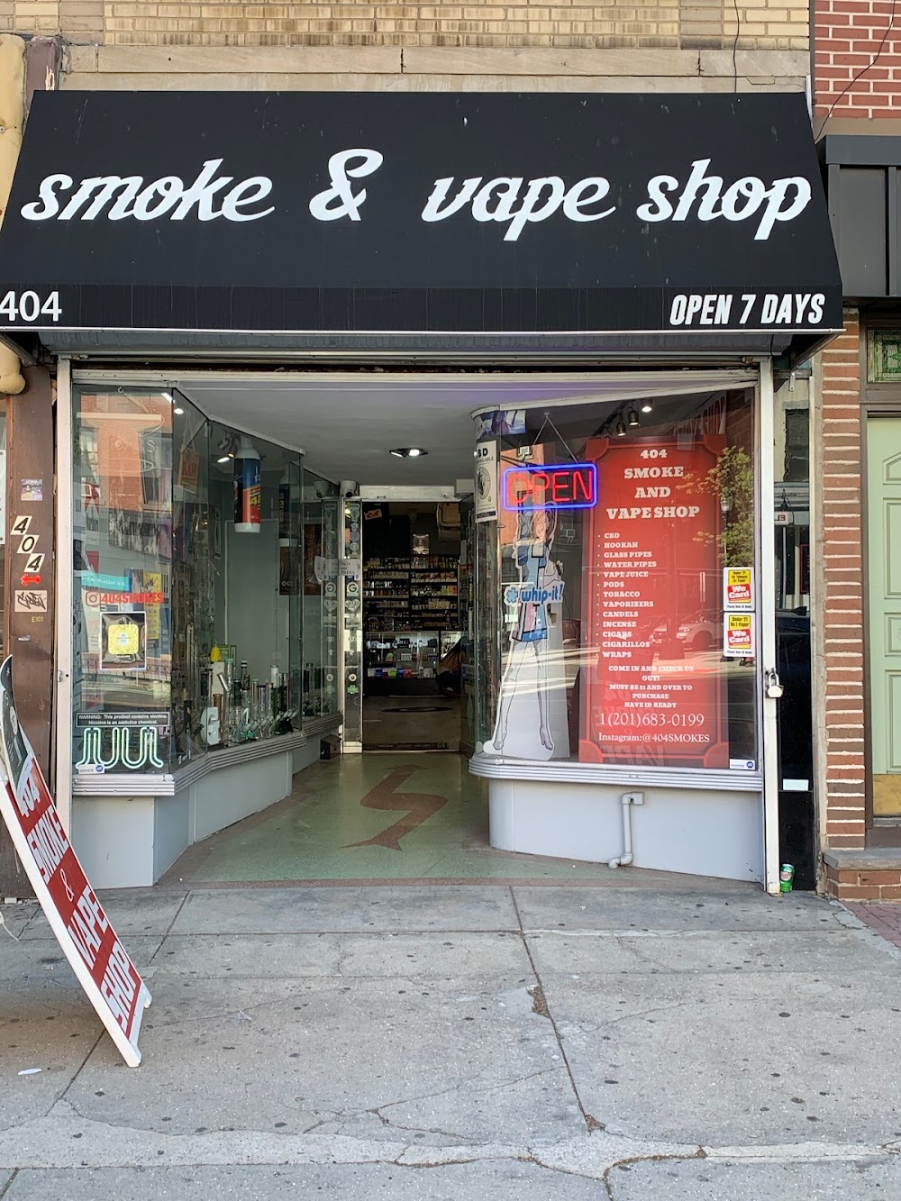 404 Vape and Smoke Shop Hoboken